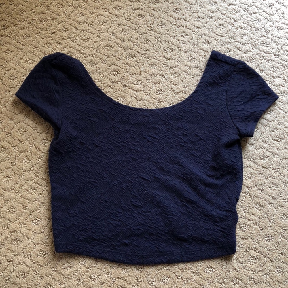 Garage crop top